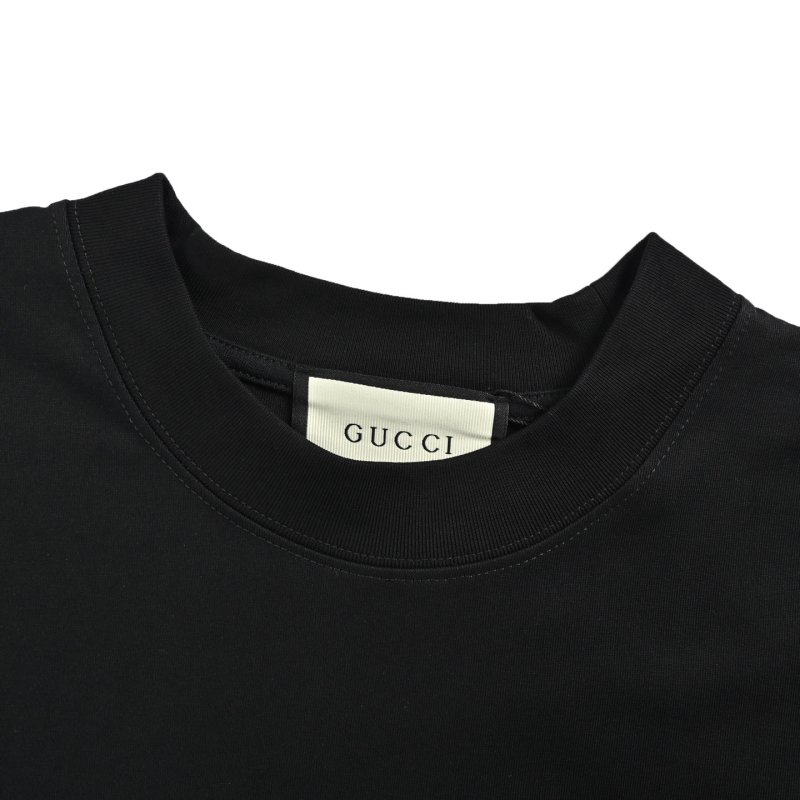Black Embroidered Logo T-Shirt view