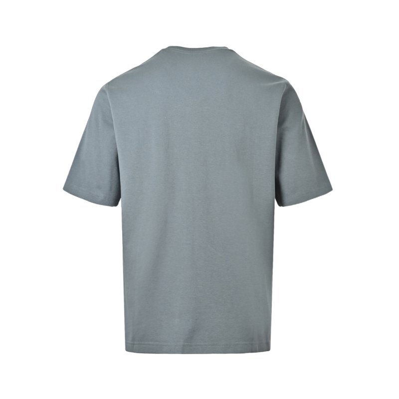 Grey Graphic Print Short Sleeve T-Shirt view