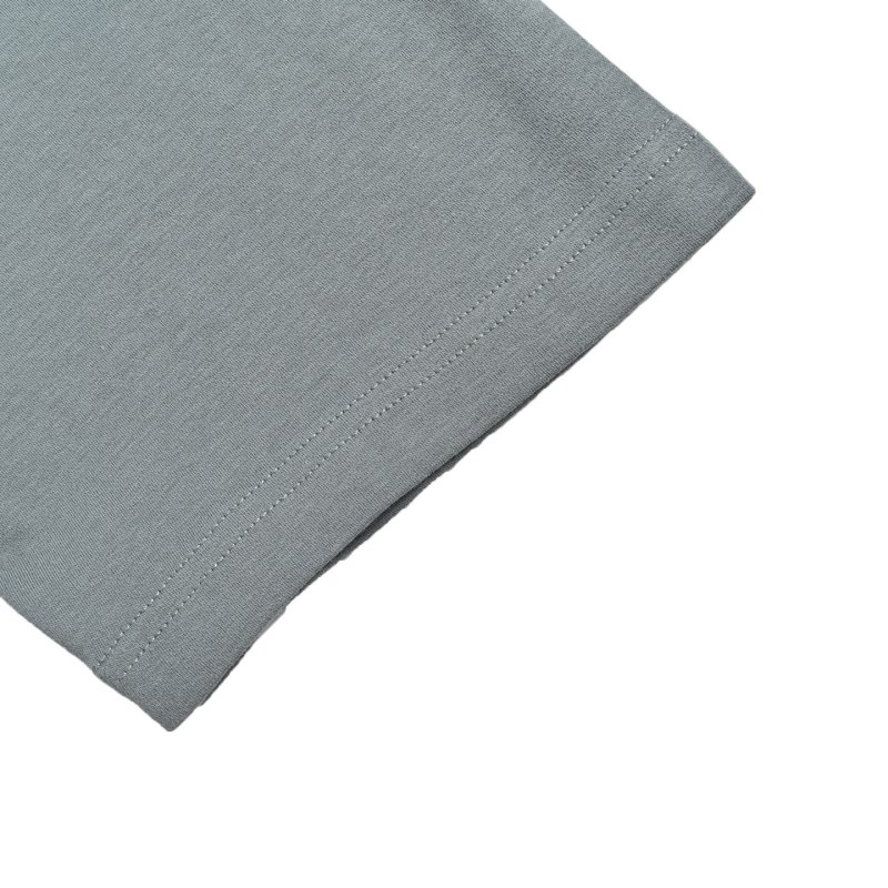 Grey Graphic Print Short Sleeve T-Shirt view