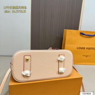 Louis Vuitton Denim Cherry Shell Dome Bag - Blue view 8