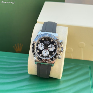 Rolex Daytona Black Dial Chronograph Steel Watch view 4