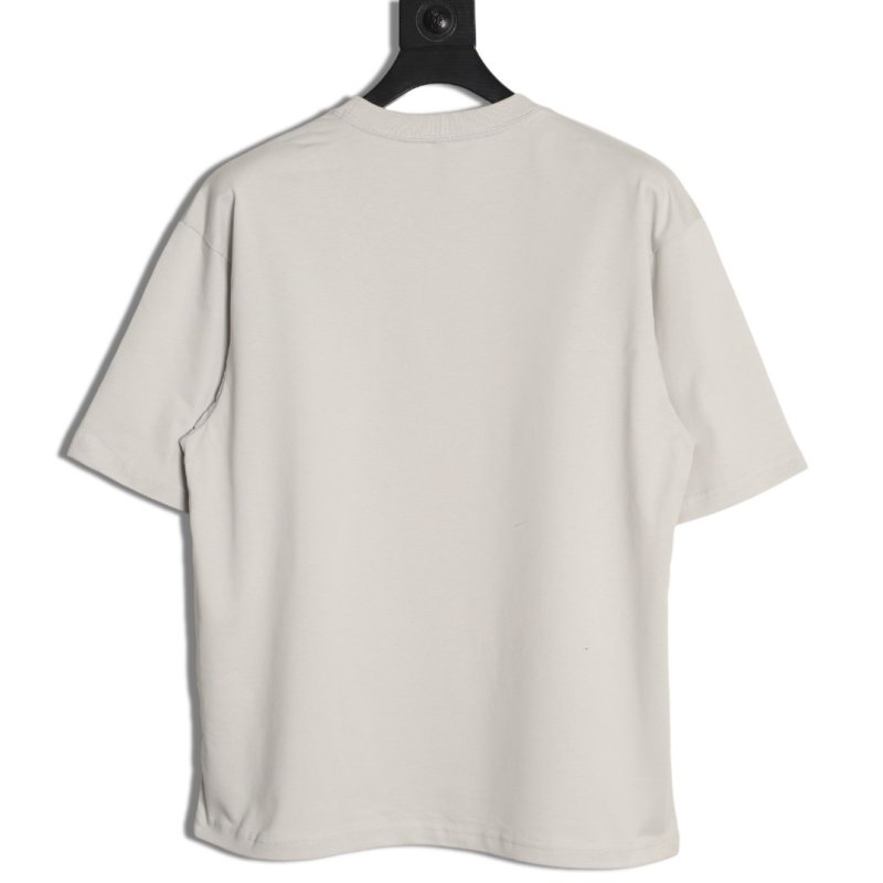 Adidas White Halftone Logo Short Sleeve T-Shirt view