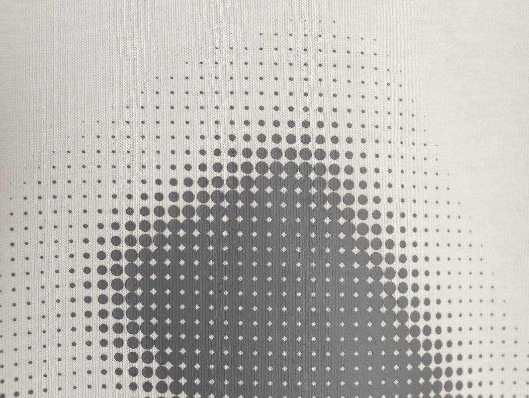Adidas White Halftone Logo Short Sleeve T-Shirt view
