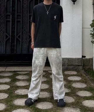 Chrome Hearts Staff Cross Black T-Shirt view 2