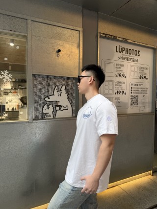Moncler EST 1952 Logo White T-Shirt view 7