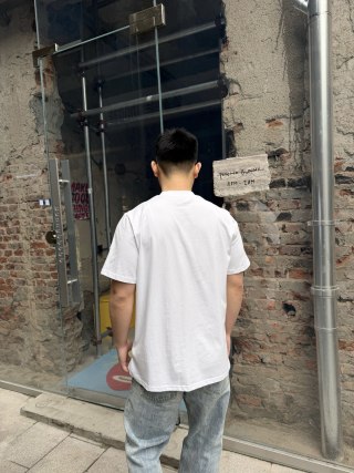 Moncler EST 1952 Logo White T-Shirt view 9