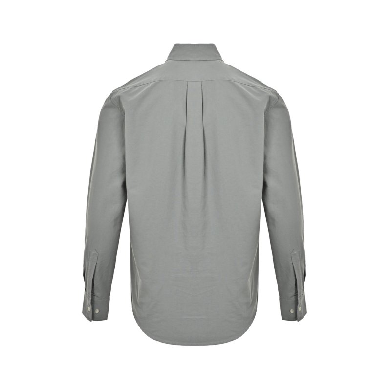 Ralph Lauren Oxford Button-Down Shirt - Light Grey view