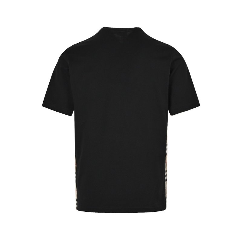 Black Short Sleeve T-Shirt with Chest Logo view