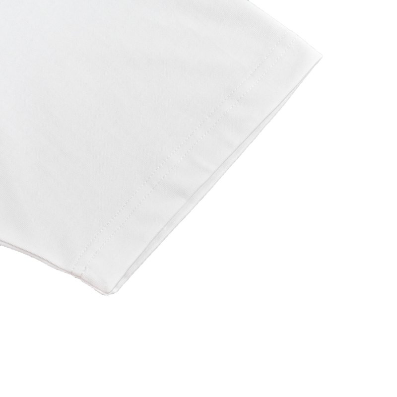 Essentials White Short Sleeve T-Shirt with Chest Logo view