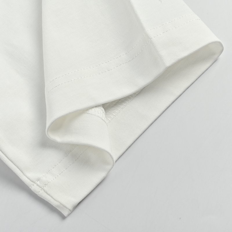 Prada Triangle Logo White T-Shirt view