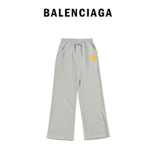 Grey Yellow Logo Joggers view 7