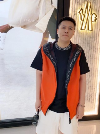 Dior Black Crew Neck T-Shirt with Collar Logo view 4