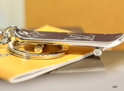 Louis Vuitton Monogram Skateboard Keychain Gold Hardware view 3