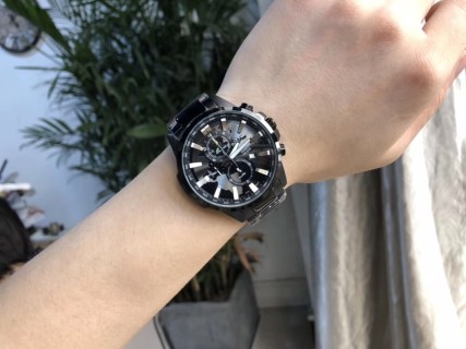 Casio EFR303 Black Chronograph Multi-Function Steel Watch view 9