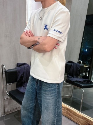 Burberry EKD Logo Cream T-Shirt view 2