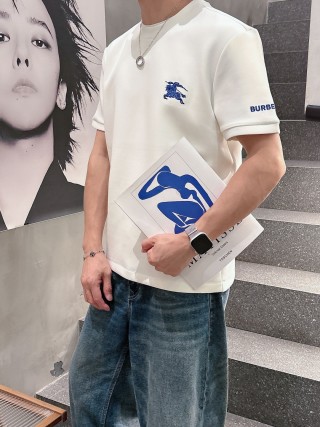 Burberry EKD Logo Cream T-Shirt view 6