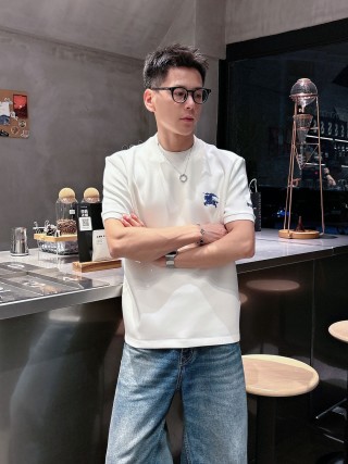 Burberry EKD Logo Cream T-Shirt view 7