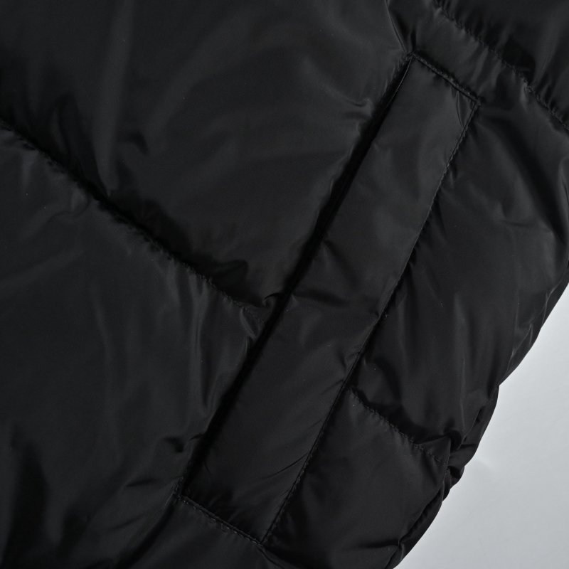 Black Puffer Down Jacket - Winter Essential view