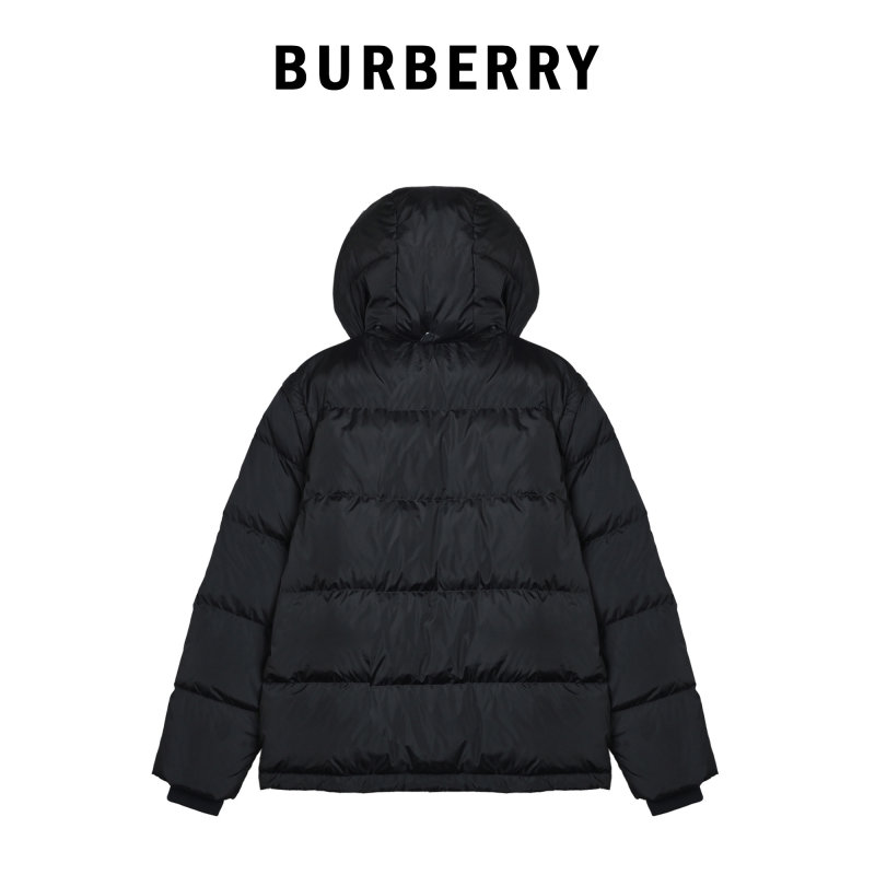 Black Puffer Down Jacket - Winter Essential view