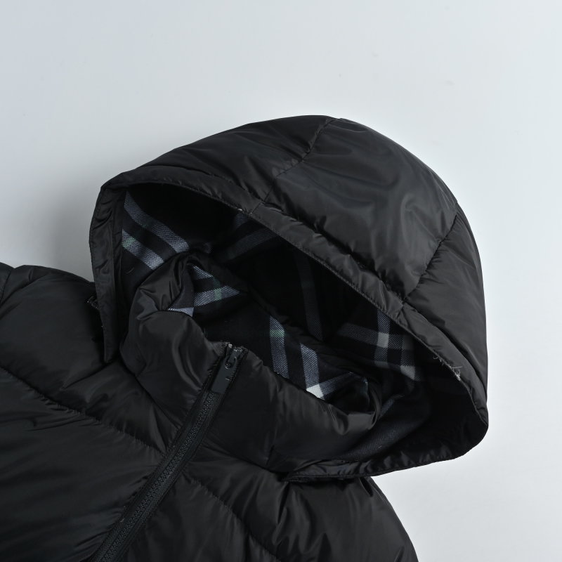 Black Puffer Down Jacket - Winter Essential view
