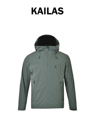 Kailas M8-LT Lightweight Outdoor Softshell Hiking Jacket Sage