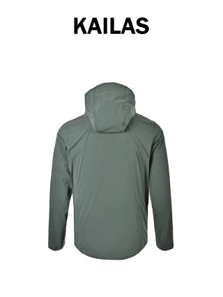 Kailas M8-LT Lightweight Outdoor Softshell Hiking Jacket Sage view 2