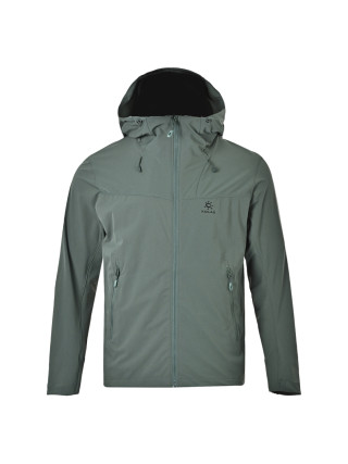 Kailas M8-LT Lightweight Outdoor Softshell Hiking Jacket Sage view 3