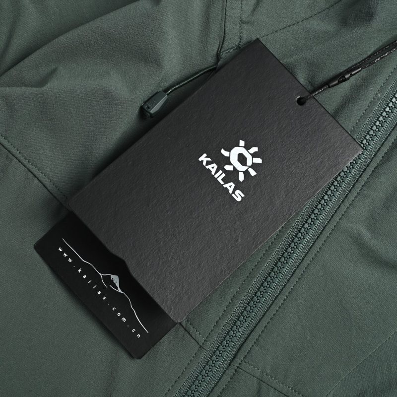 Kailas M8-LT Lightweight Outdoor Softshell Hiking Jacket Sage view