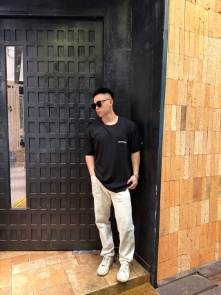 Chrome Hearts Black Gothic Logo T-Shirt view 3