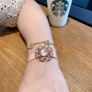 Bulgari Divas' Dream Rose Gold Amethyst Diamond Watch view 1