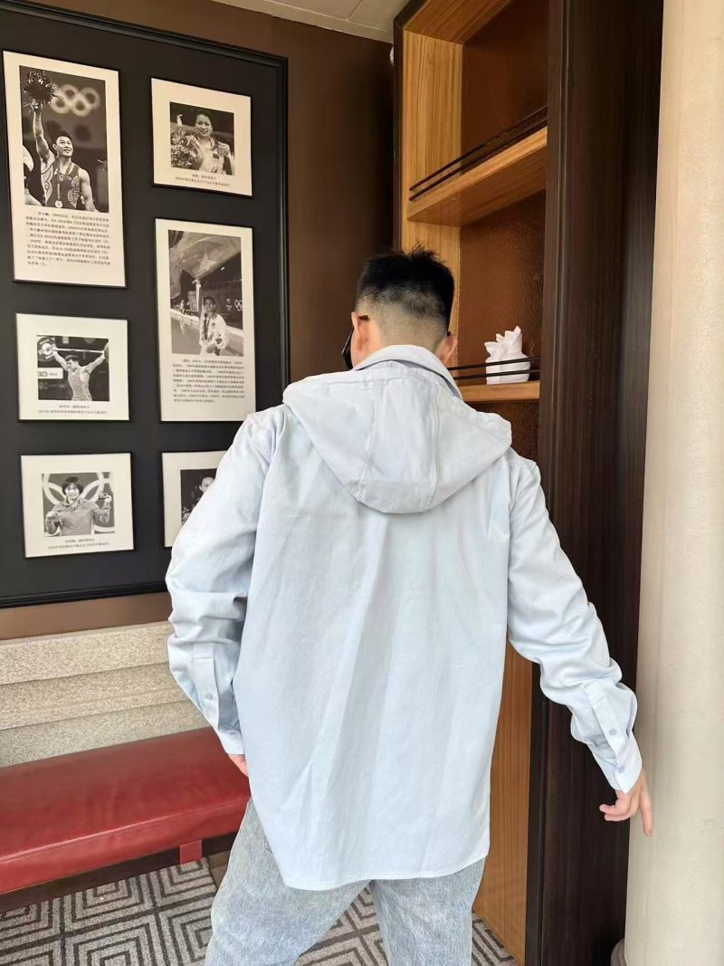 Loewe White Hooded Zip Jacket view
