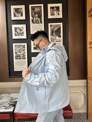 Loewe White Hooded Zip Jacket view 7