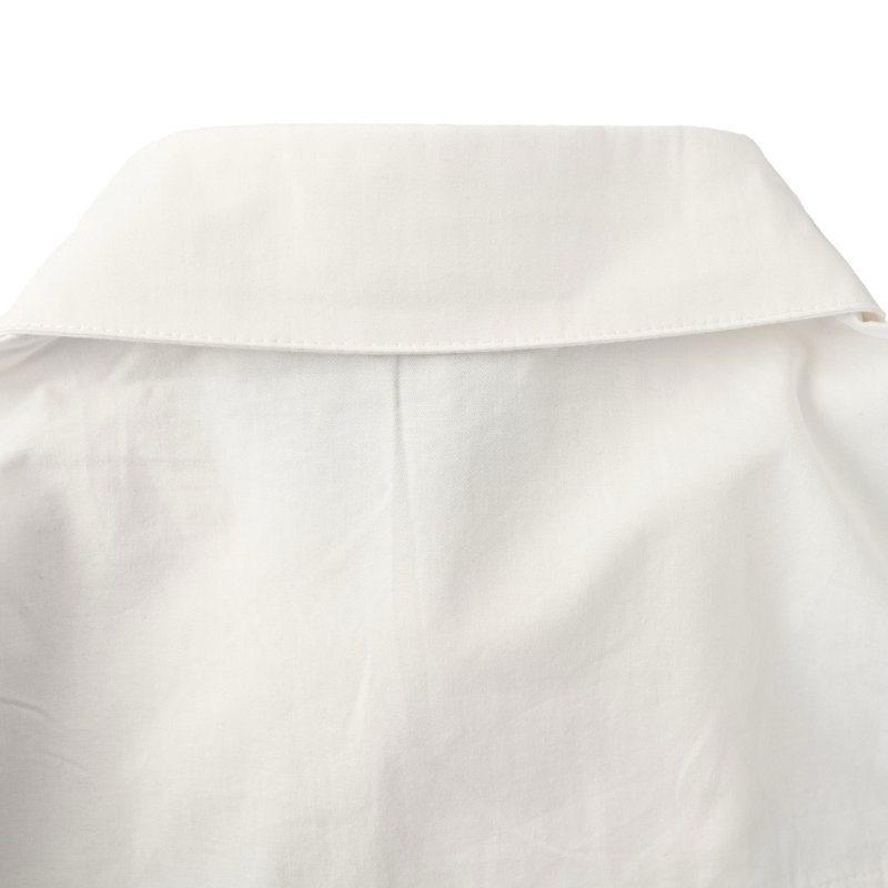 Oversized White Button-Up Shirt view