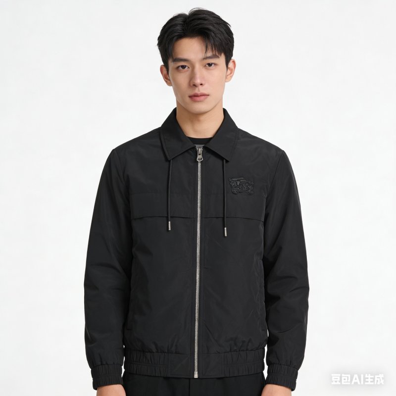 The North Face Black Zip Harrington Jacket