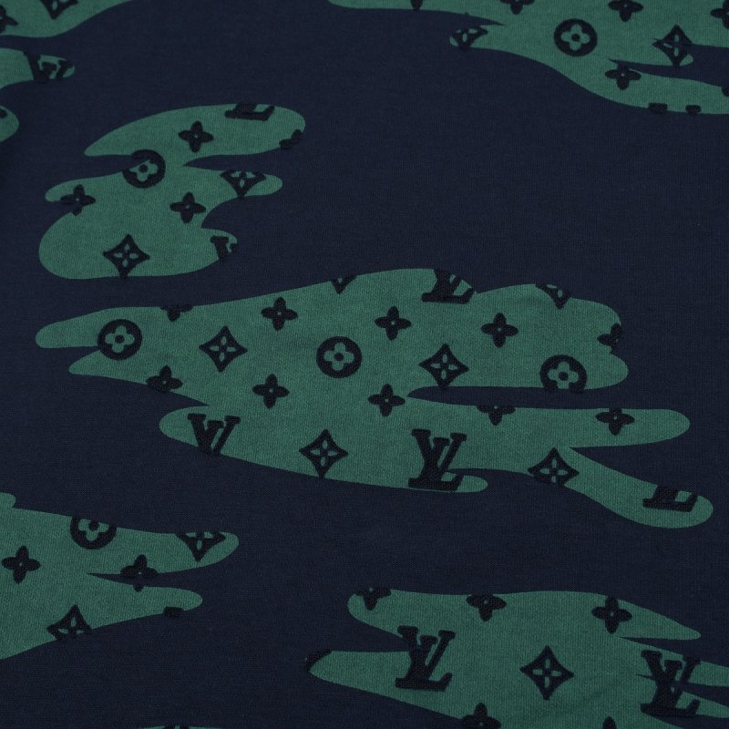 Mint Crocodile Print Short Sleeve T-Shirt Black view
