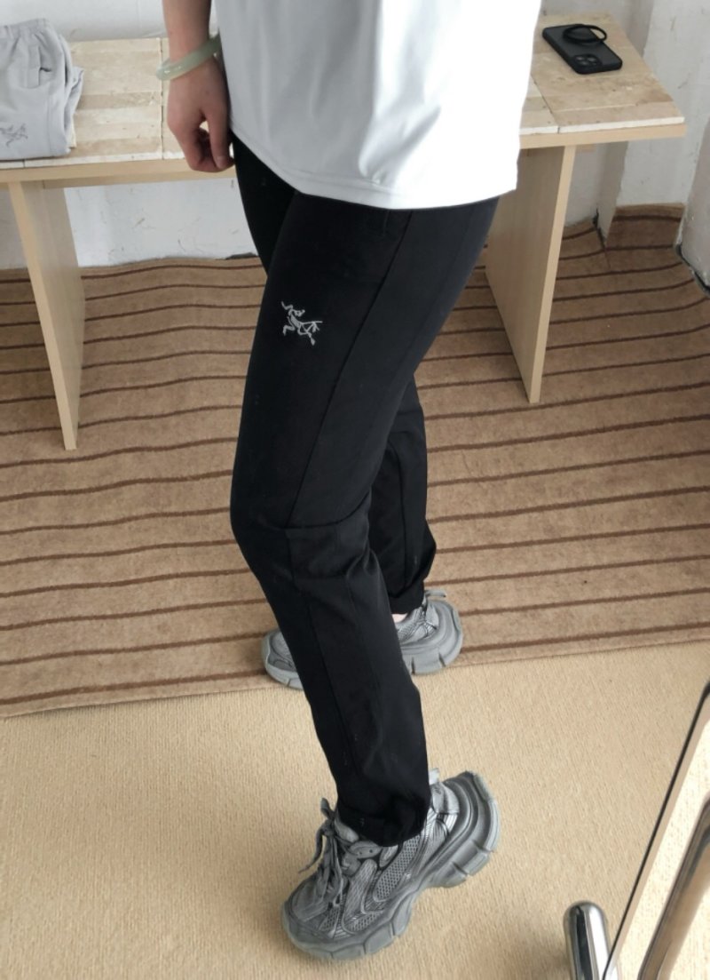 Arc'teryx Black Lightweight Technical Pants