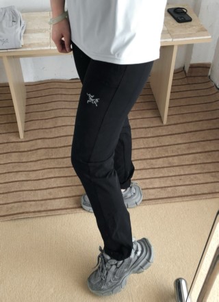 Arc'teryx Black Lightweight Technical Pants