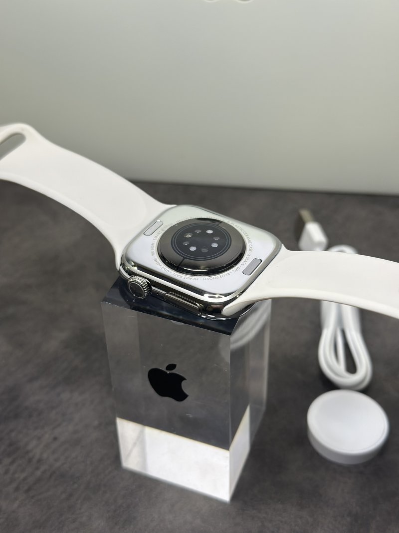 Apple Watch S10 46mm Titanium Silver Replica view