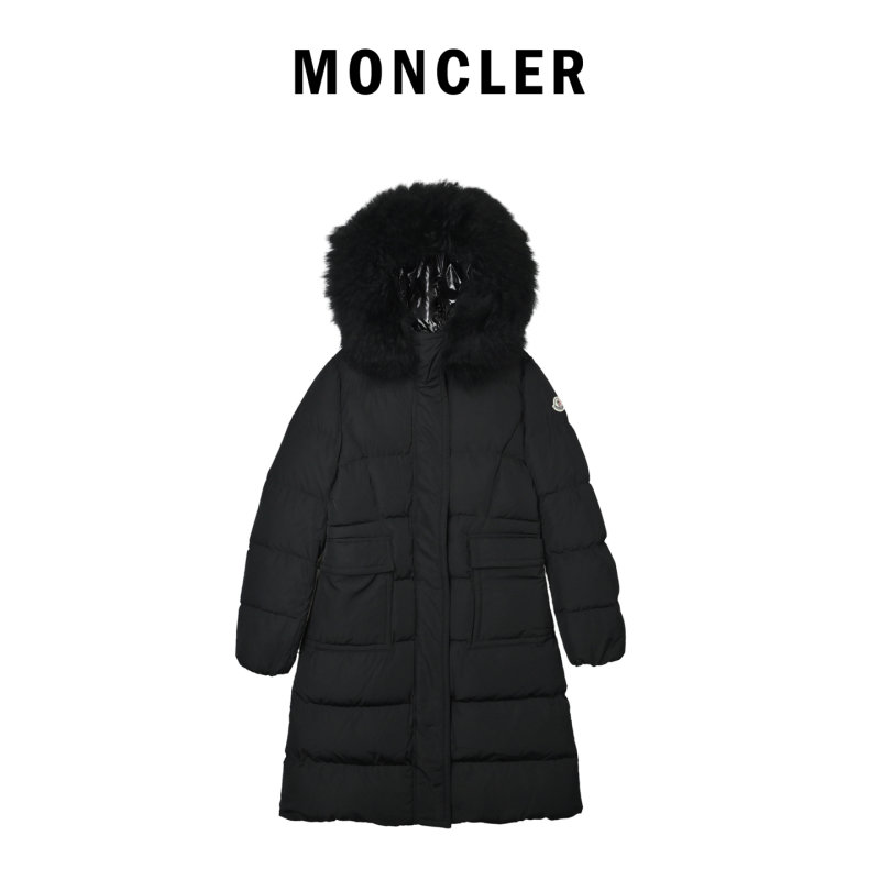 Black Puffer Down Jacket – Lightweight Winter Coat view