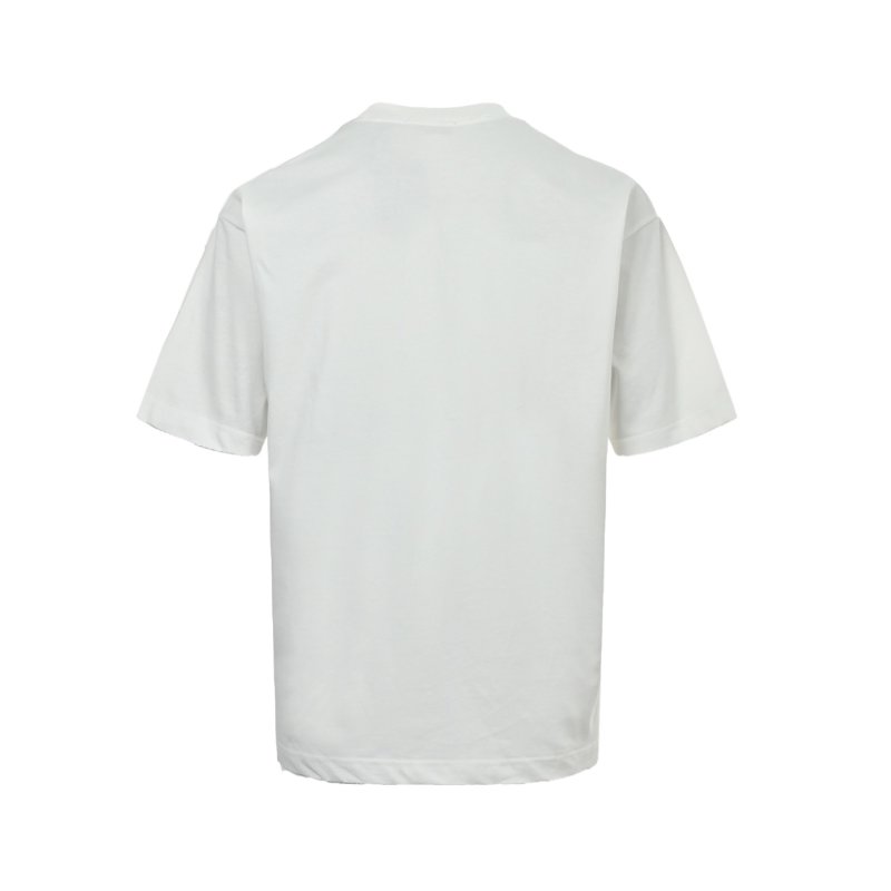 Yves Saint Laurent White Logo Short Sleeve T-Shirt view
