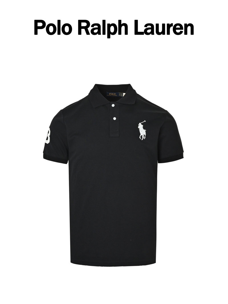 Polo Ralph Lauren White Pique Polo Shirt view