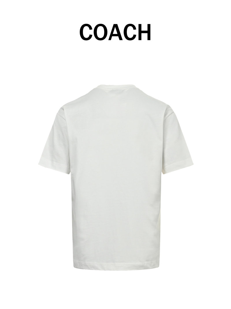 Gucci Horse Carriage Print White T-Shirt view