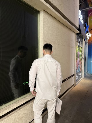 Dior White Long Sleeve Dress Shirt view 6