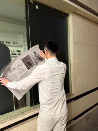 Dior White Long Sleeve Dress Shirt view 8