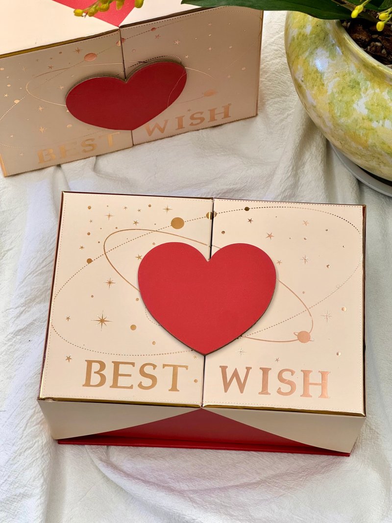 Luxury Beauty & Fragrance Dual-Door Heart Gift Box Set