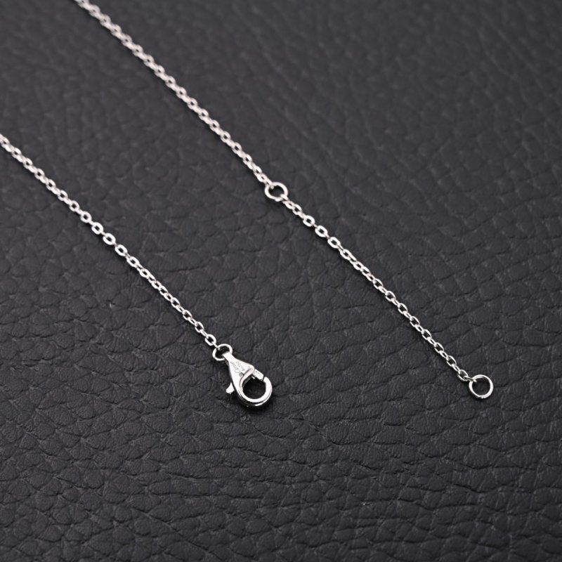 Cartier Juste un Clou Diamond Lock Collar Necklace Silver view