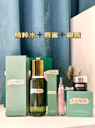 La Mer 3-Piece Skincare Essentials Set - Essence Water, Eye Cream & Lip Balm view 6