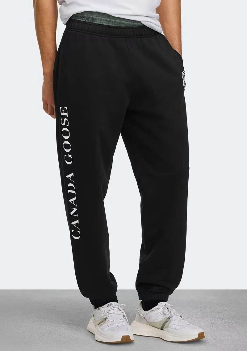 Canada Goose Black Logo Sweatpants