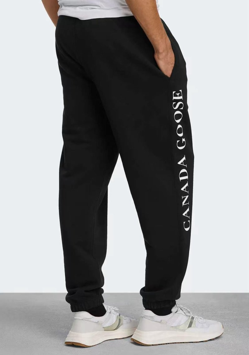 Canada Goose Black Logo Sweatpants view
