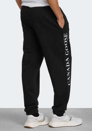 Canada Goose Black Logo Sweatpants view 3